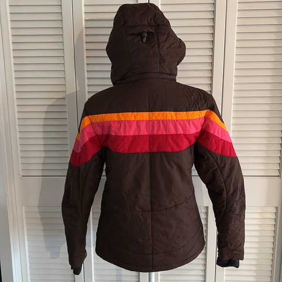 Nike ACG StormFit Ski Coat Women’s Retro Parka  Brown Orange Pink Red Size M - Picture 5 of 16